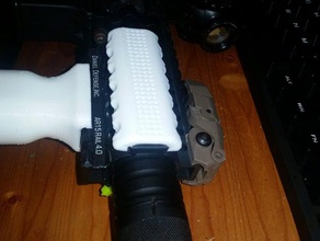 ray kapak picatinny spor ve açık hava airsoft silahlar demiryolu railcover realsteel 3d print model - Mito3D