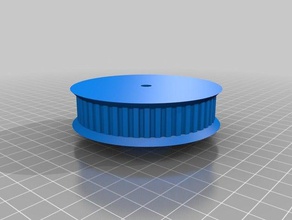 48-tooth xl timing belt pulley 6mm shaft m3 nut 3d printer accessories customized 3d print model - Mito3D