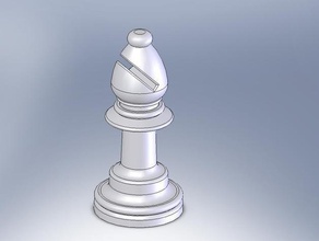 chess set board other 3d pieces solidworks toy 3d print model - Mito3D