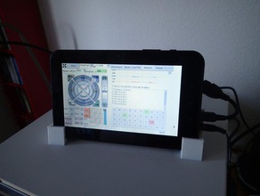 magnético tablet titulares freecad 3d print model - Mito3D