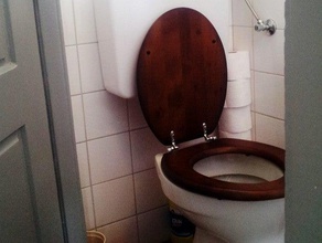 assento sanitário pára-choques casa de banho 3d print model - Mito3D