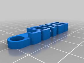joies Anahtarlık organizasyon özelleştirilmiş 3d print model - Mito3D