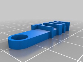 tim Anahtarlık organizasyon özelleştirilmiş 3d print model - Mito3D