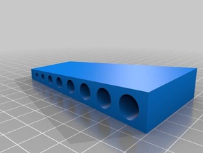 metrik matkap dizin sıkışmış aracı sahipleri kutuları 3d print model - Mito3D
