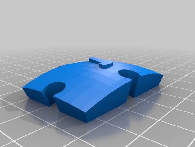 t puzzle-Stück Rätsel kundengebundene 3D print model - Mito3D