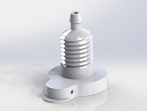 float valve receiver food rising mini-farm grow box outdoor & garden 3d print model - Mito3D