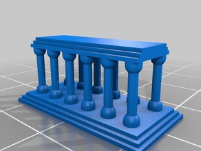 andrea templo a arte personalizado 3d print model - Mito3D