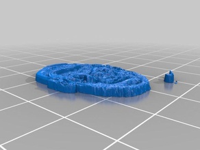 lebron james face peut être utilisé à l'emporte-pièce ménage 3d print model - Mito3D