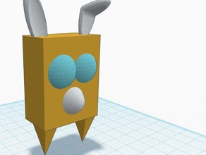 funky rabbit Skulpturen 3d print model - Mito3D