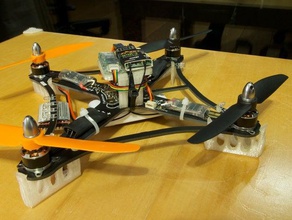 l'atterrissage pieds nanoquad quadcopter r c véhicules drone quadricoptère 3d print model - Mito3D