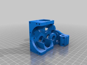 extrusora de dupla 1405 300mm não sag printrbot simples Impressora 3d peças extrusão 3d print model - Mito3D