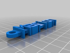 marion organização personalizado 3d print model - Mito3D