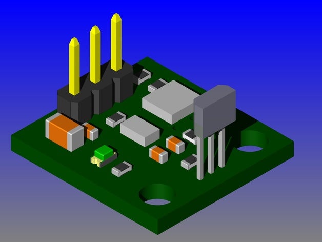 radds electronics 3d printer parts controller hall-e lcd raps128 3D print model - Mito3D