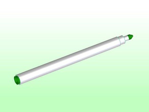 crayola caneta de feltro fictício não são impressos ferramentas arte 3d print model - Mito3D