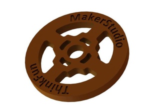 medium wheel thinkfun maker studio engineering 3d print model - Mito3D