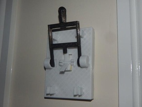 frankenstein light switch alternate style decor 3d print model - Mito3D