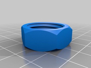 tuerca m20step25 partes personalizado 3d print model - Mito3D