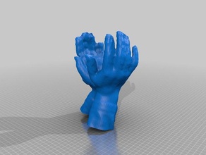 mom's hands people moms 3d print model - Mito3D