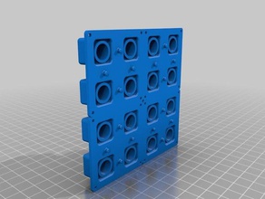 sparkfun 4x4 bouton pad L'impression 3d 3d print model - Mito3D