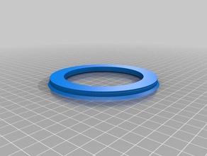 dodge ram ruota anello di centraggio parti automotive su misura 3d print model - Mito3D