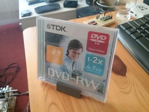 cd de soporte la pantalla organización del 3d print model - Mito3D