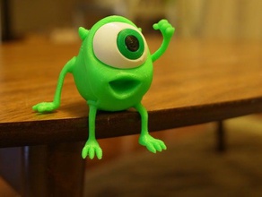 mike ringstand disney pixar monsters ınc yaratıklar wazowski 3d print model - Mito3D