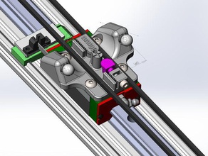 delta magnético transporte hiwin fuente de rails disponible Impresora 3d las piezas la impresora guía 3d print model - Mito3D