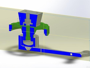 fsr-Halter-Bett-Verordnung beheizten Betten 3d-Drucker Teile delta fsr fsr-mount Halter 3d print model - Mito3D