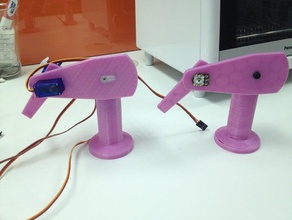 mini-puma-Roboter in der Robotik lmr 3d print model - Mito3D