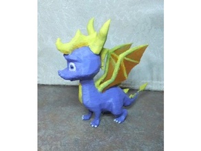 3-d imprimible spyro el dragón del héroe de la cola exploraciones & réplicas los héroes 3d print model - Mito3D