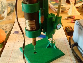 hobby drill neue drill-Körper montieren - Elektronik Bohrmaschine-Presse mini-Bohrmaschine tools 3d print model - Mito3D
