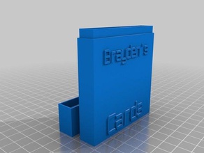 brayden's pokemon card case customizer office customized 3d print model - Mito3D