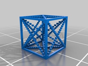 hypercube complète d'autres 3dtin 3d print model - Mito3D