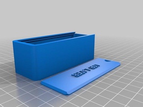 usb-lader 2xaa Container kundengebundene 3d print model - Mito3D