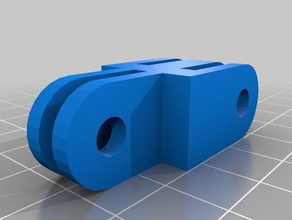 gopro goclever adapter sport & im freien 3d print model - Mito3D