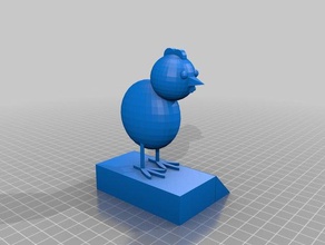 cookiade 3d printing awesome chicken cookie hybrid pedistal 3d print model - Mito3D