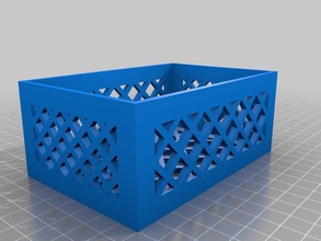 parametrische cutomized-container Container angepasst 3d print model - Mito3D
