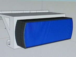 bsn-led holder vw t5 automotive 3d print model - Mito3D