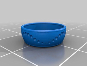small decorated bowl containers 3d print model - Mito3D