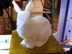 tron bunny andere Tier geringe Auflösung quadratische Dezimierung der stanford-bunny 3d print model - Mito3D