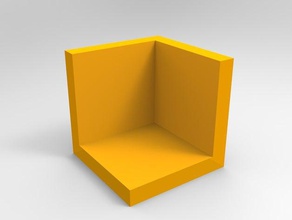 box corners corner locks lock 3d print model - Mito3D
