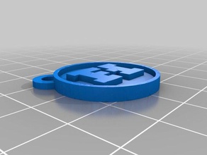 diversão haus chave de cadeia jogos vídeo 3d print model - Mito3D
