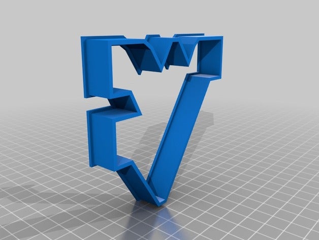 wvu cookie cutter kitchen & dining cookiecutter cookies 3D print model - Mito3D