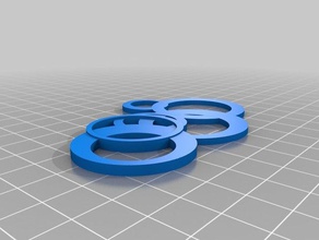 anillos Schmuck kundengebundene 3d print model - Mito3D