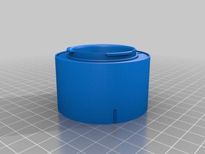 sony nex tubo de extensão câmera montagem 3d print model - Mito3D