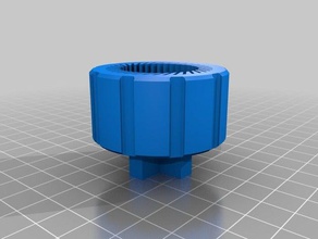 deltaprintr pvc soporte de bobina Impresora 3d las piezas 3d print model - Mito3D