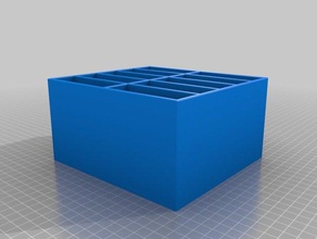 Weiden-box-Speicher Container Weiden snacks storage 3d print model - Mito3D