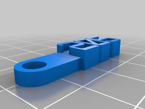 205 organización personalizado 3d print model - Mito3D