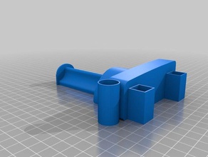 pb simple spool holder tools - v2 3d printing printrbot metal 3d print model - Mito3D