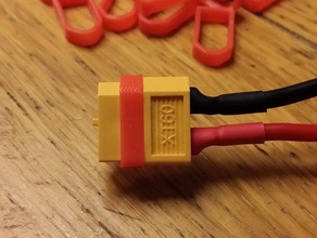xt60 charge marker r c vehicles connector contact lipo lipoly battery 3d print model - Mito3D